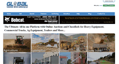 Desktop Screenshot of globaltruckandmachine.com